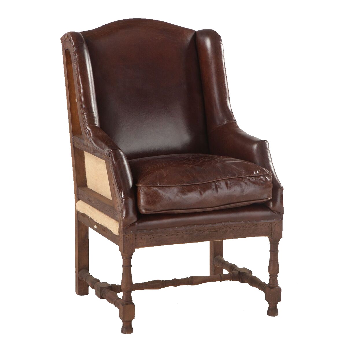 1534　INOUT Just Right Chair Leather 1534② INOUT Just Right Chair Leather Foundations Simple Sitter