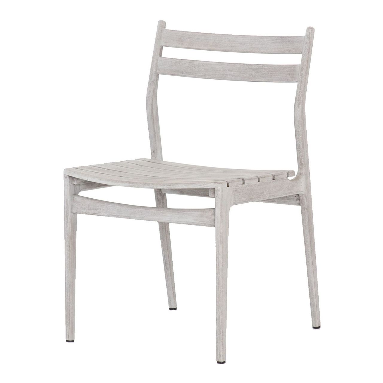 Atherton Grey Teak Outdoor Dining Chair Zin Home Fourhands