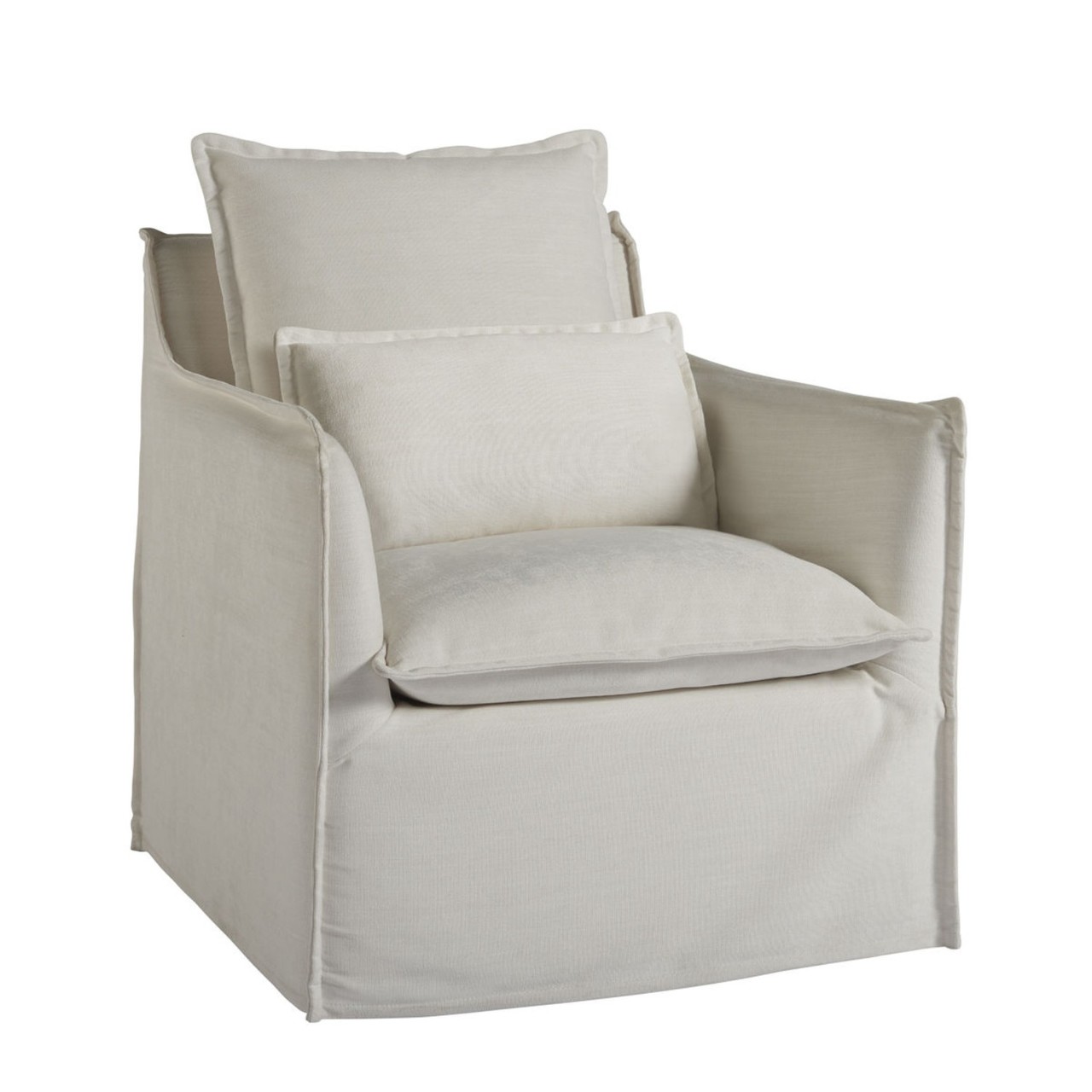 Coastal Living Siesta Key Upholstered Swivel Chair Zin Home