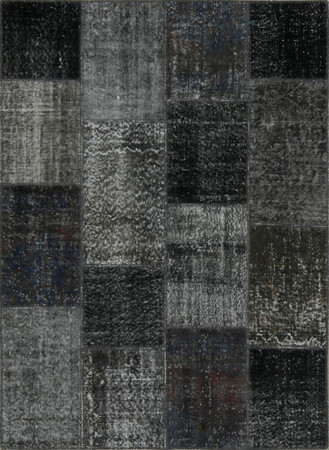52.5×185.5 Patchwork ViNTAGE TURKiSH RUG Turkish Patchwork Rugs- After Dark | Zin Home