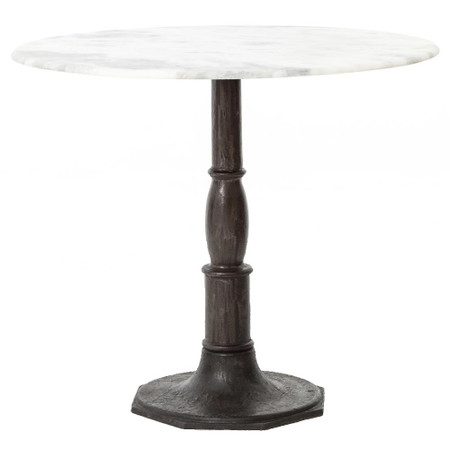 フランス アンティーク Cast Iron Round Bistro Table French Country Round Bistro Table | Antique Farmhouse
