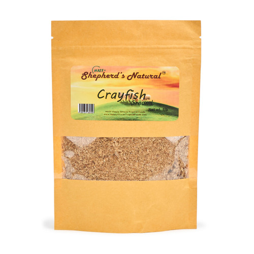 Crayfish. Dried, Ground. 4 oz Bag Seasoning