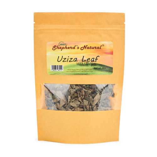 Uziza Leaves, Dry By Shepherd's Natural approx. 2oz / 0.125 lb bag