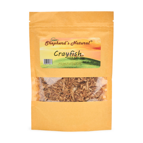 Dried Crayfish, Whole. 4 oz Bag Seasoning