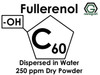 Polihidroksilat Fulleren (Fullerenol) / C60, -OH ile Fonksiyonlaştırılmış, Su İçerisinde Disperse Edilmiş, 250 ppm