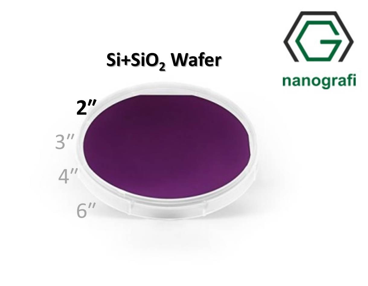 Prime Si + SiO2 (wet), 2 ″,(111), Bor Katkılı, 1 -20 (ohm.cm),2 Yüzeyi ...