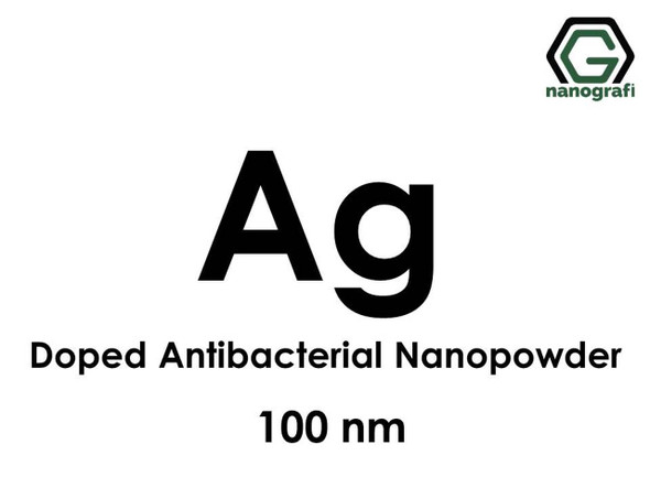 Ag(Gümüş) Nanopartikül, Katkılı Antibakteriyel Nanopartikül/Nanotoz 