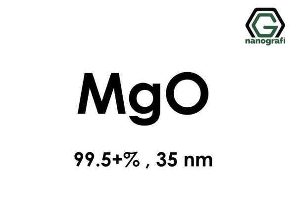 MgO(Magnezyum Oksit) Nanopartikül, 35nm, Saflık 99.5+% 