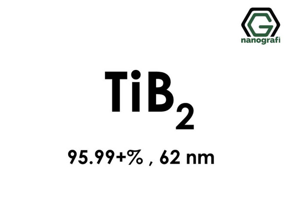 TiB2(Titanyum Diborür) Nanopartikül, 95.99+%, 62 nm