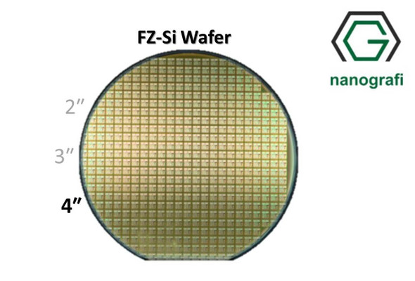 Prime FZ-Si Wafer/Altaş, 4″,(111), Katkısız, 10000 - 100000 (ohm.cm),2 Yüzeyi Parlatılmış, 300 ± 20 um