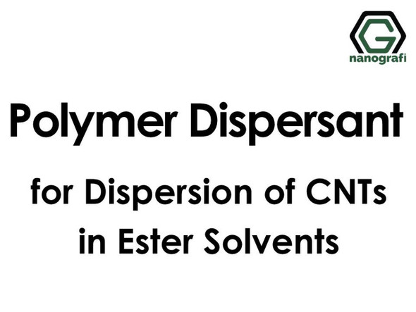 Polimer Dispersant - Ester Çözücülerde Karbon Nanotüpleri Dispers Etmek İçin Polimer Dispersant - Ester Çözücülerde Karbon Nanotüpleri Dispers Etmek İçin