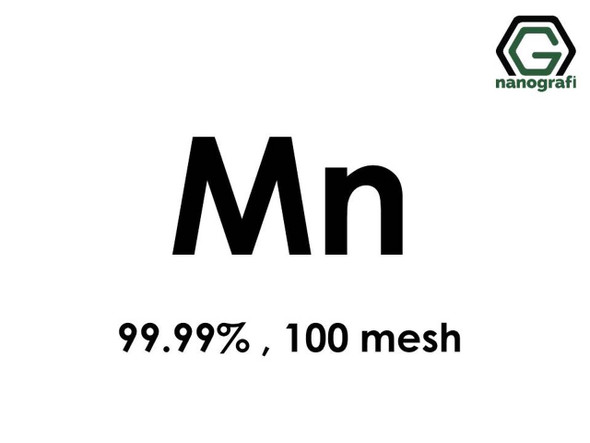 Mn(Mangan) Mikron Toz,100 Mesh, 99.99 % Mn(Mangan) Mikron Toz,100 Mesh, 99.99 %