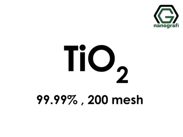 TiO2(Titanyum Dioksit) Mikron Toz, 200 mesh, 99.99 % 