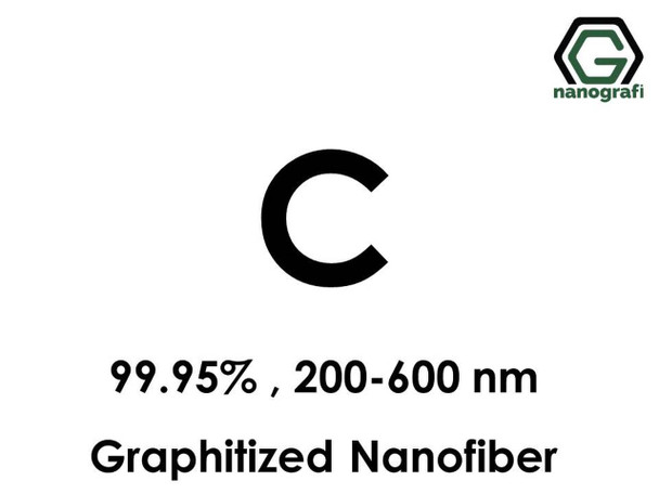 C(Grafitleştirilmiş Karbon) NanoFiber 99.95%