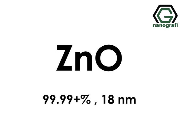 ZnO(Çinko Oksit) Nanopartikül 99.5+%, 8-32nm