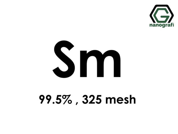 Sm(Samaryum) Toz, 325 mesh , 99.5 %