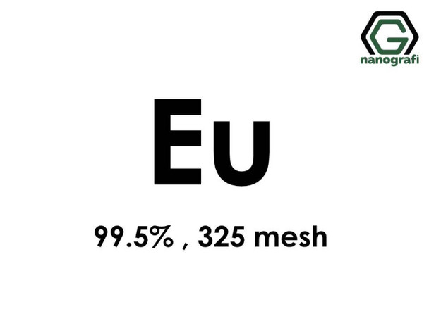 Eu(Öropiyum) Toz, 325 mesh , 99.5 %