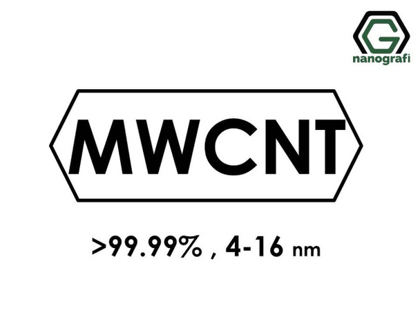 Grafitleştirilmiş Çok Duvarlı Karbon Nanotüp (Saflık > 99.99%, Dış Çap: 4-16nm) 