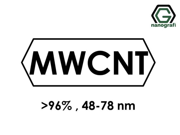 Çok Duvarlı Karbon Nanotüp (Saflık > 96%, Dış Çap: 48-78nm)