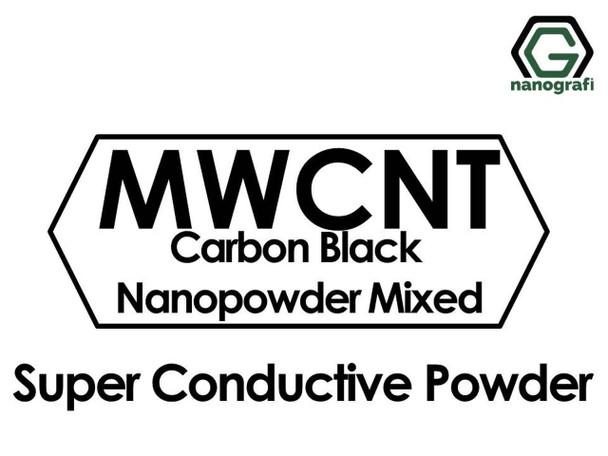 Süper İletken Karbon Siyah Nanopartikül/Nanotoz ve Karbon Nanotüp Karışımı 