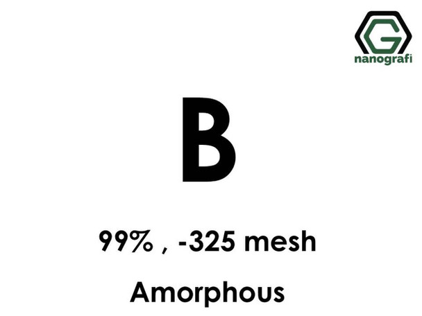 B(Bor) Mikron Toz(Amorf), 325 Mesh, 99 %