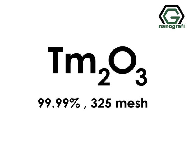 Tm2O3(Tuliyum Oksit), 99.99%, 325 mesh