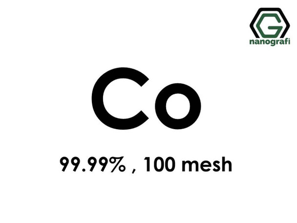 Co(Kobalt) Mikron Toz, 100 Mesh, 99.99%