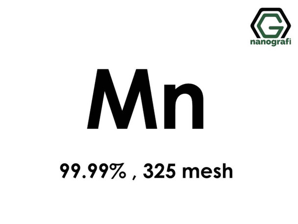 Mn(Mangan) Mikron Toz, 325 mesh, 99.99 %