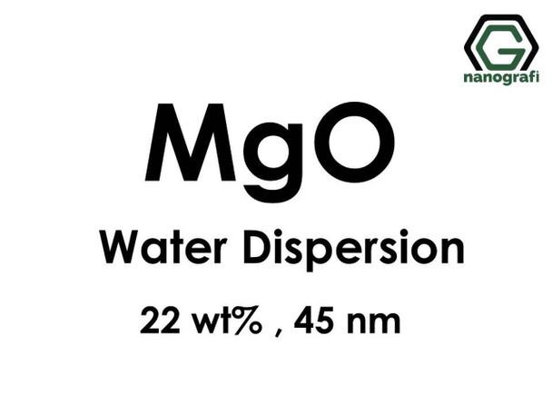 MgO - Su İçerisinde, 22 %ağ, 45nm