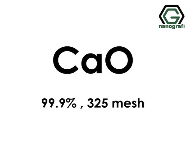 Kalsiyum Oksit Mikron Toz, 325 mesh, 99.9 %