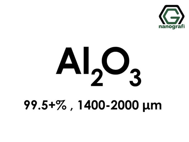 Al2O3(Aluminyum Oksit ) Mikron Tozu, 1400-2000 Mikron , 99.5+% 