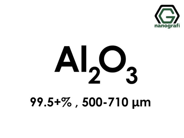 Al2O3(Aluminyum Oksit) Mikron Toz, 500-710 Mikron , 99.5+%