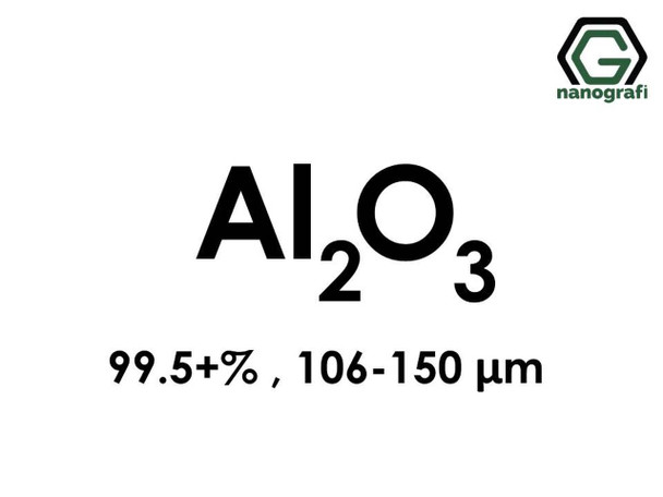 Al2O3(Aluminyum Oksit) Mikron Toz, 106-150 Mikron , 99.5+%