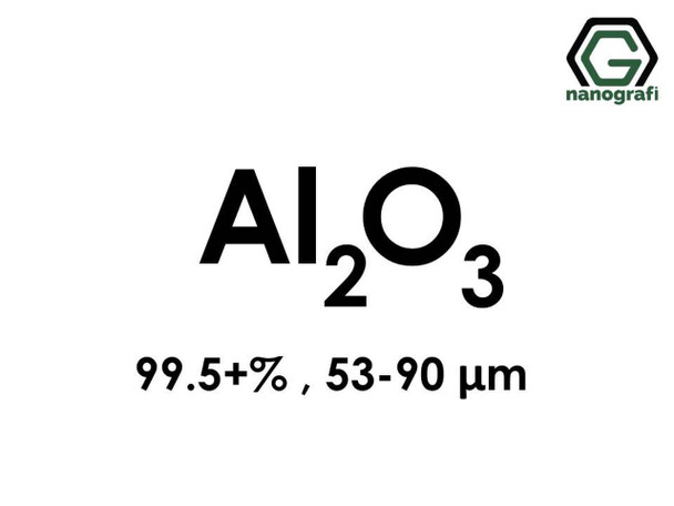 Al2O3(Aluminyum Oksit) Mikron Toz, 53-90 Mikron , 99.5+% 