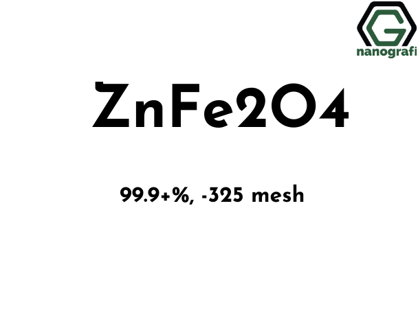 Çinko Demir Nanotoz/Nanopartikül, -325 mesh, 99.9% 