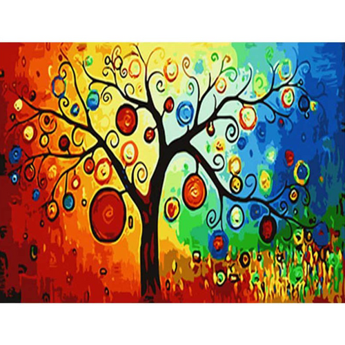 Abstract Tree - DIY Painting By Numbers Kit