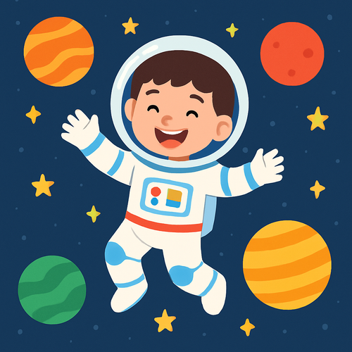 Space Voyager Adventure - DIY Painting By Numbers Kit