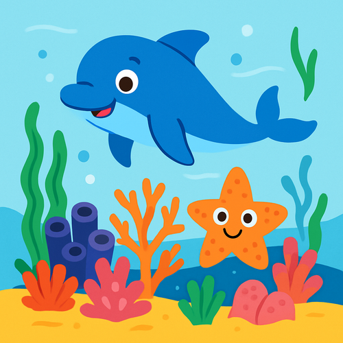 Magical Ocean Adventure - DIY Painting By Numbers Kit