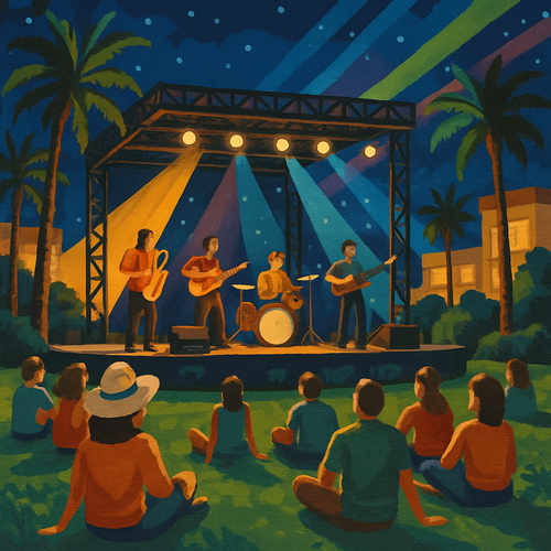 Jazzablanca Festival - Morocco - DIY Painting By Numbers Kit