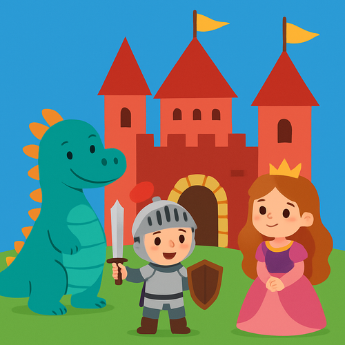 Fantasy Castle Quest - DIY Painting By Numbers Kit Fantasy Castle Quest - DIY Painting By Numbers Kit