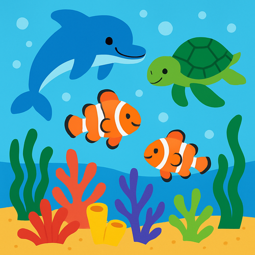Mystic Ocean Adventure - DIY Painting By Numbers Kit