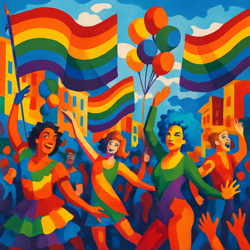Pride Parade - Various Countries - DIY Painting By Numbers Kit
