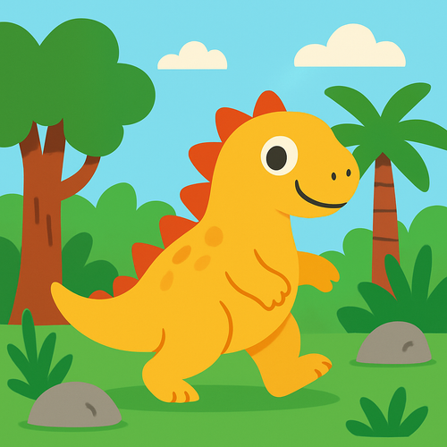 Dinosaur Explorer Journey - DIY Painting By Numbers Kit Dinosaur Explorer Journey - DIY Painting By Numbers Kit