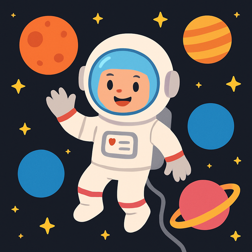 Space Mission Adventure - DIY Painting By Numbers Kit Space Mission Adventure - DIY Painting By Numbers Kit