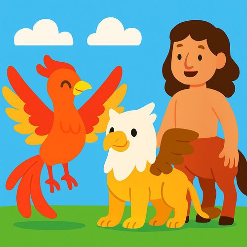 Amazing Mythical Creatures - DIY Painting By Numbers Kit Amazing Mythical Creatures - DIY Painting By Numbers Kit