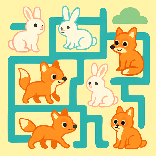 Mystery Maze Adventure - DIY Painting By Numbers Kit Mystery Maze Adventure - DIY Painting By Numbers Kit