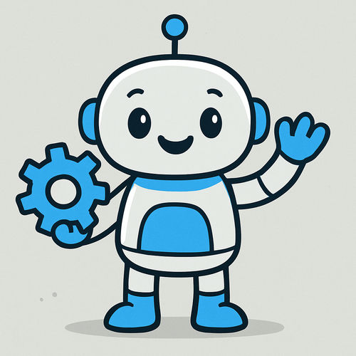 Space Robot Helper - DIY Painting By Numbers Kit