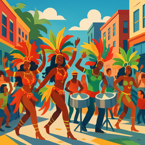 Caribana Festival - Canada - DIY Painting By Numbers Kit