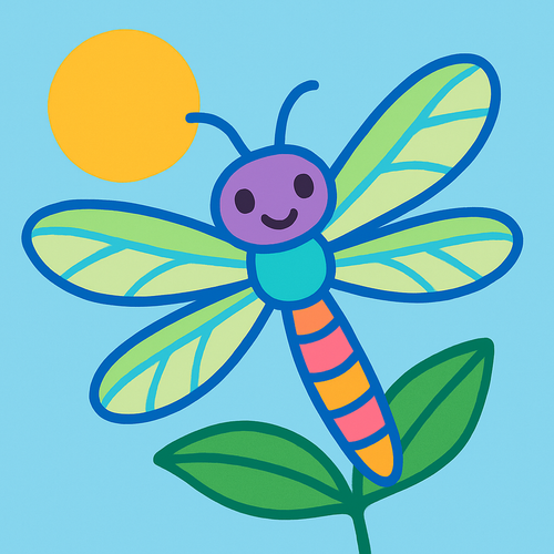 Mystic Dragonfly Dance - DIY Painting By Numbers Kit