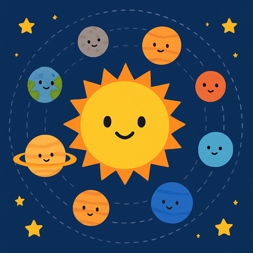 Solar System Wonders - DIY Painting By Numbers Kit